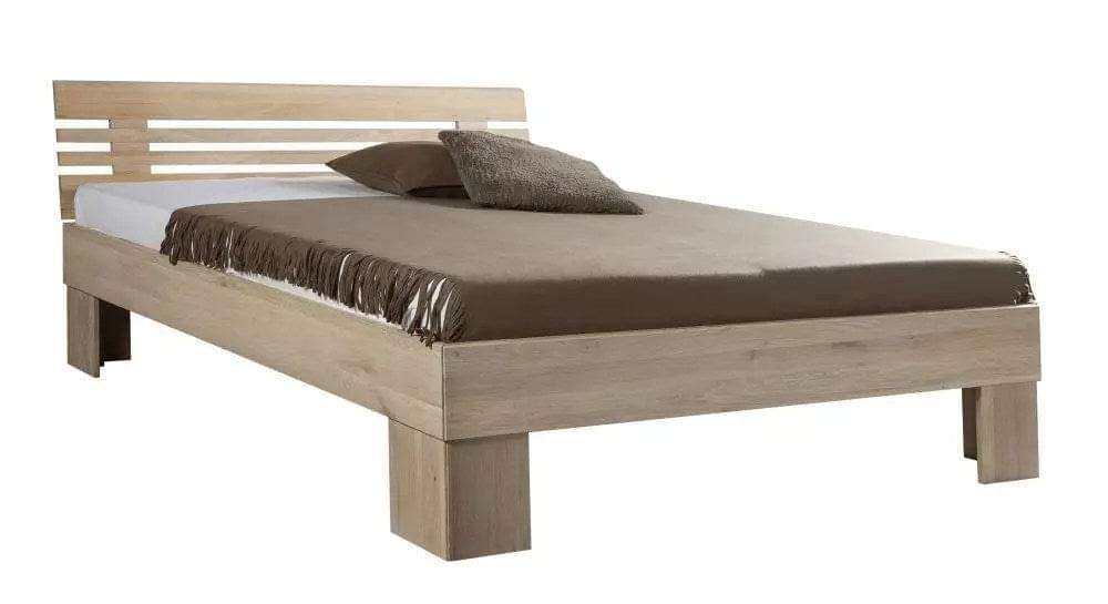 Eiche Massivholzbett Premium 01.